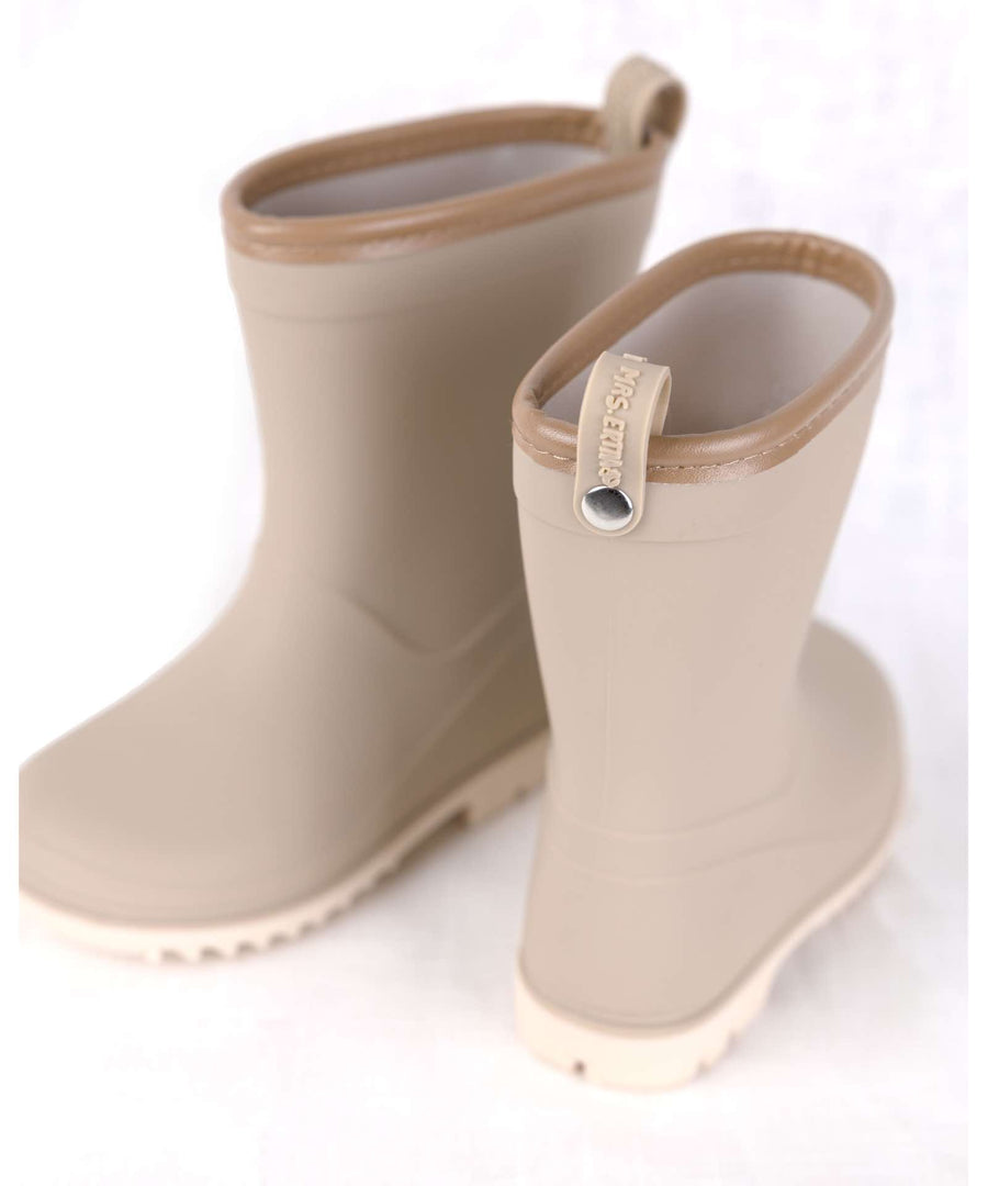 Mrs. Ertha • Regenstiefel / Gummistiefel taupe