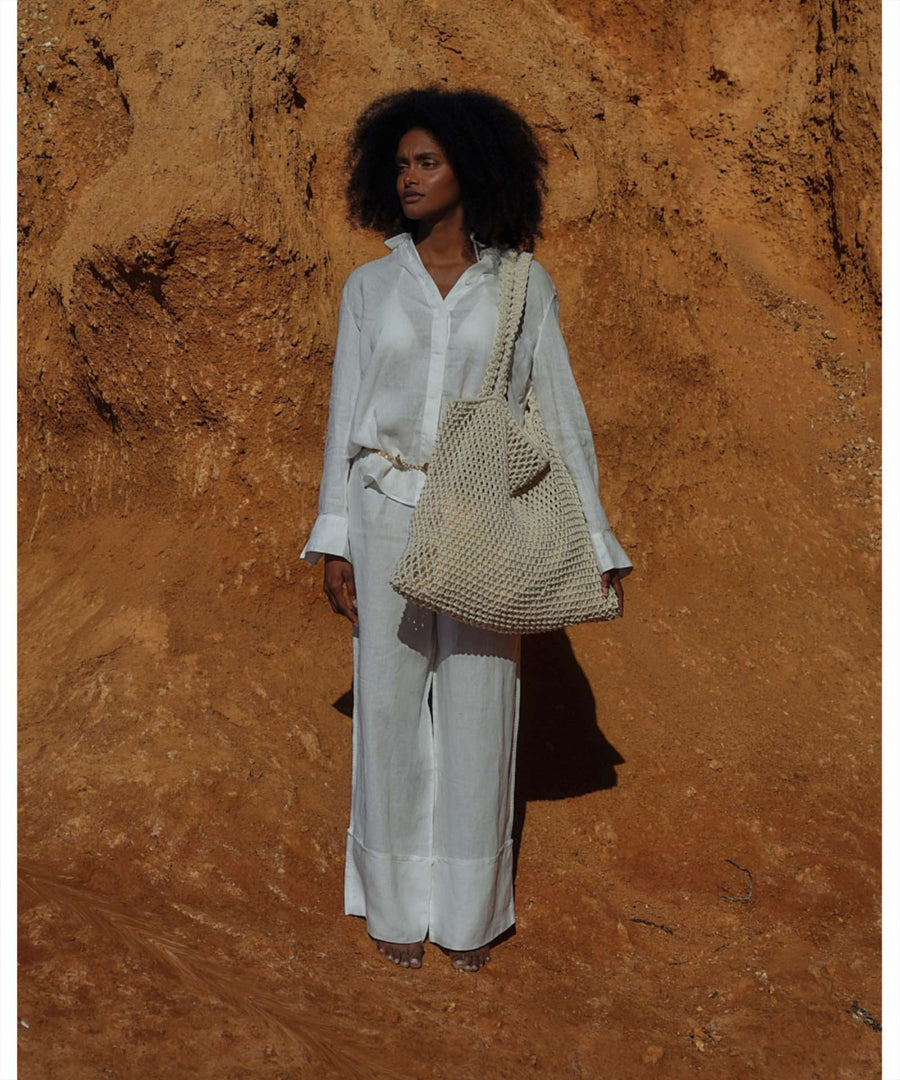 Studio Noos • Makramee Mom Bag natural