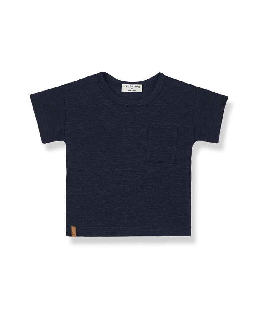 1+ in the family • Adolf T-Shirt blue-notte