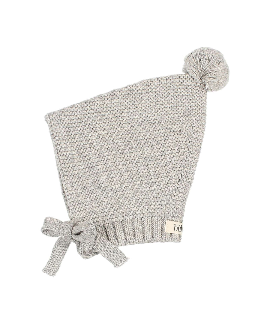 búho barcelona • Knit Pom Pom Hat grey