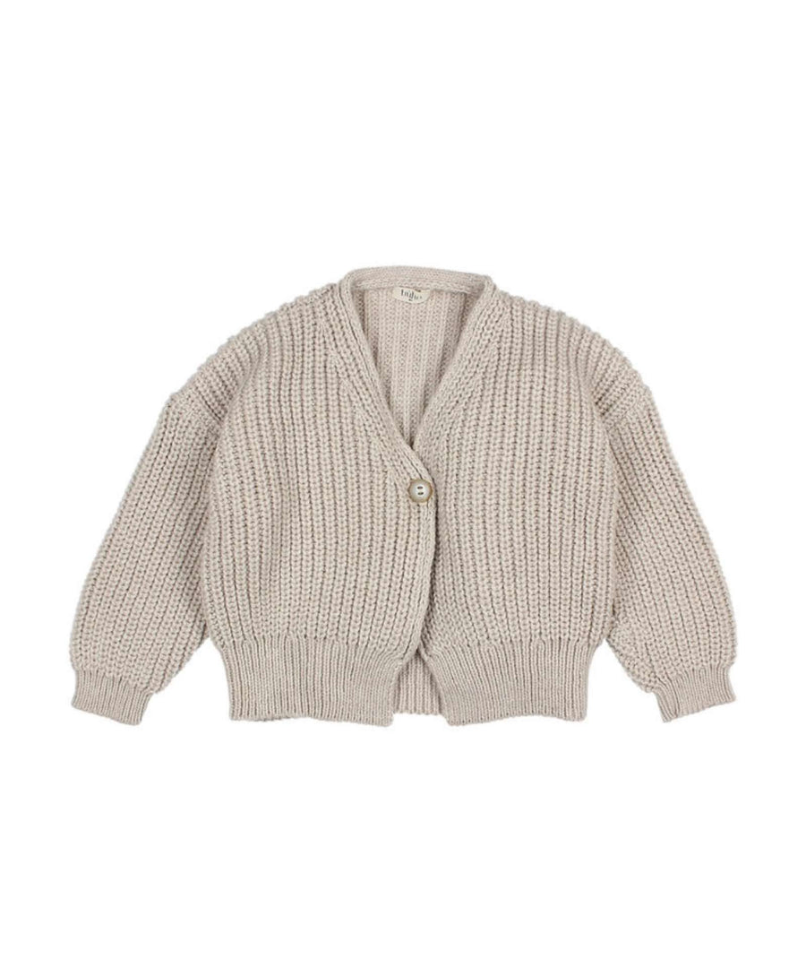 búho barcelona • Soft Knit Cardigan natural