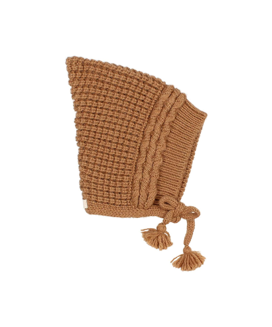 búho barcelona • Baby Soft Knit Hat toffee