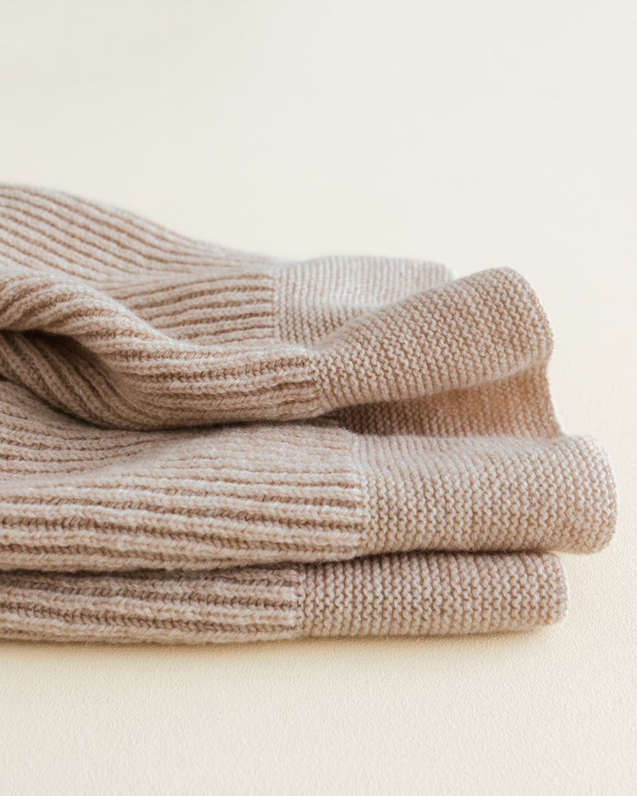 hvid • Decke Gaston beige