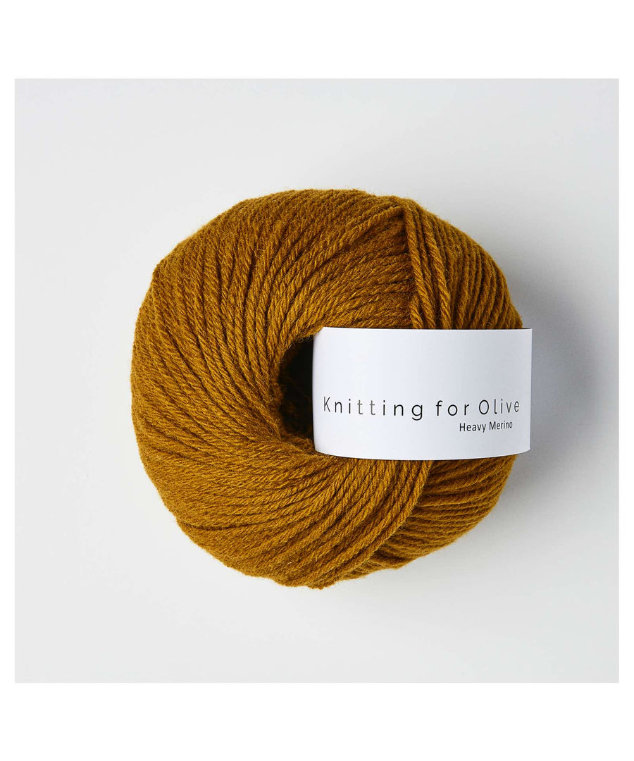 Knitting for Olive • Heavy Merino Dark Ocher