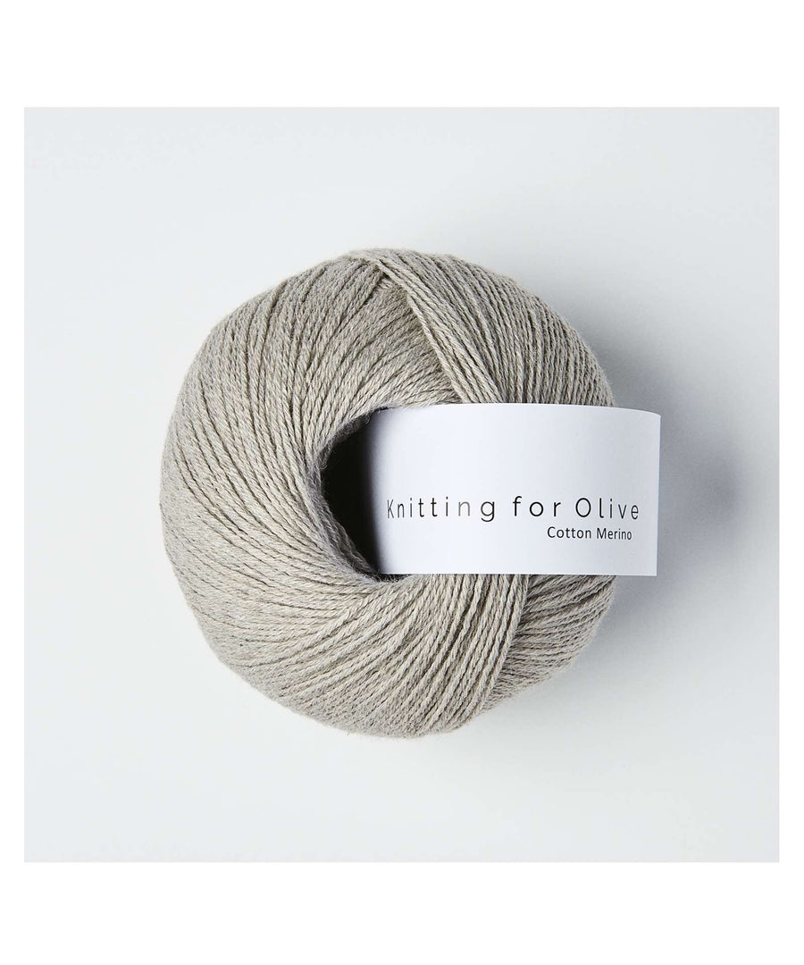 Knitting for Olive • Cotton Merino Gray Lamb