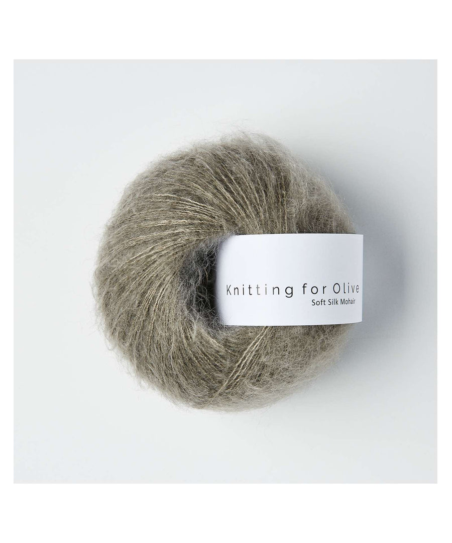 Knitting for Olive • Soft Silk Mohair Dusty Moose
