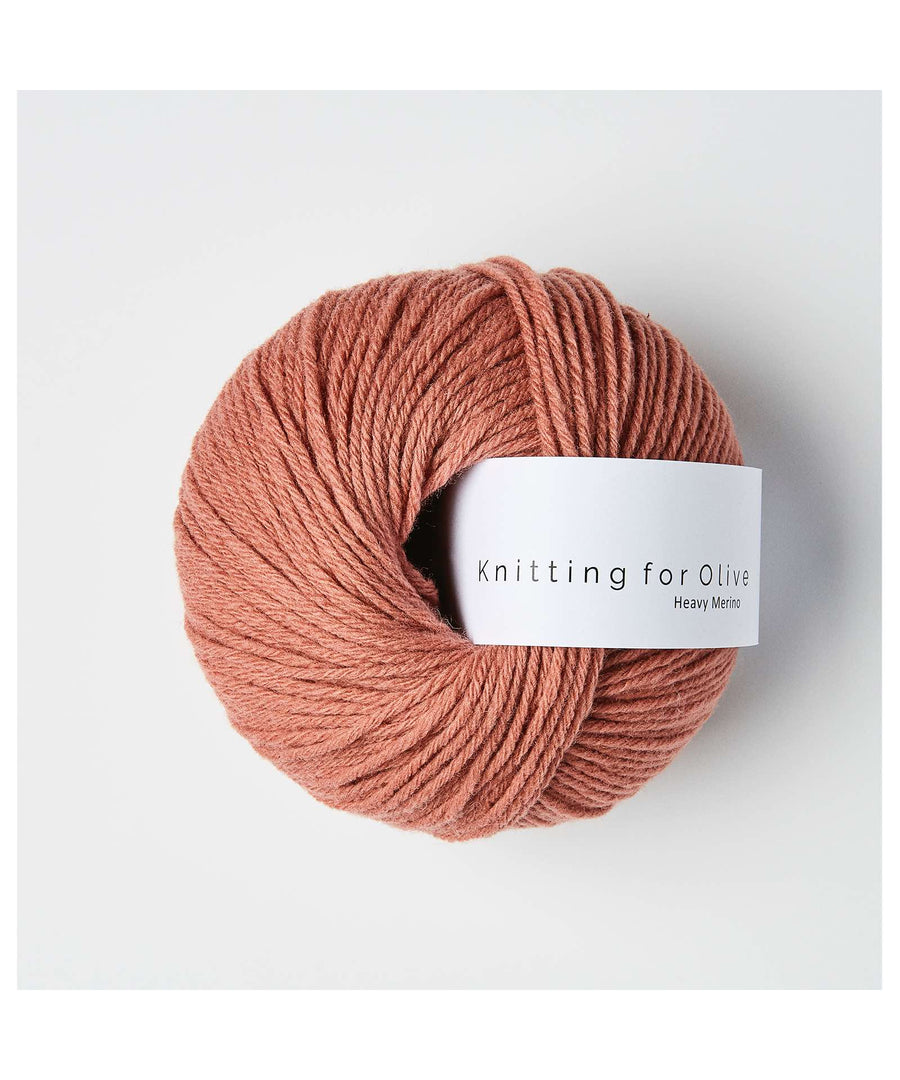 Knitting for Olive • Heavy Merino Terracotta Rose