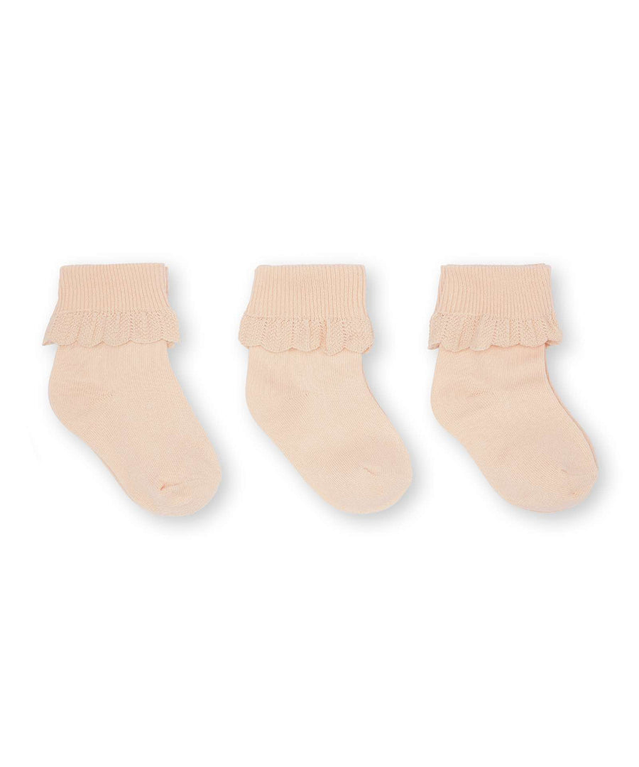 Konges Sløjd • 3er-Pack Lace Socken Berry