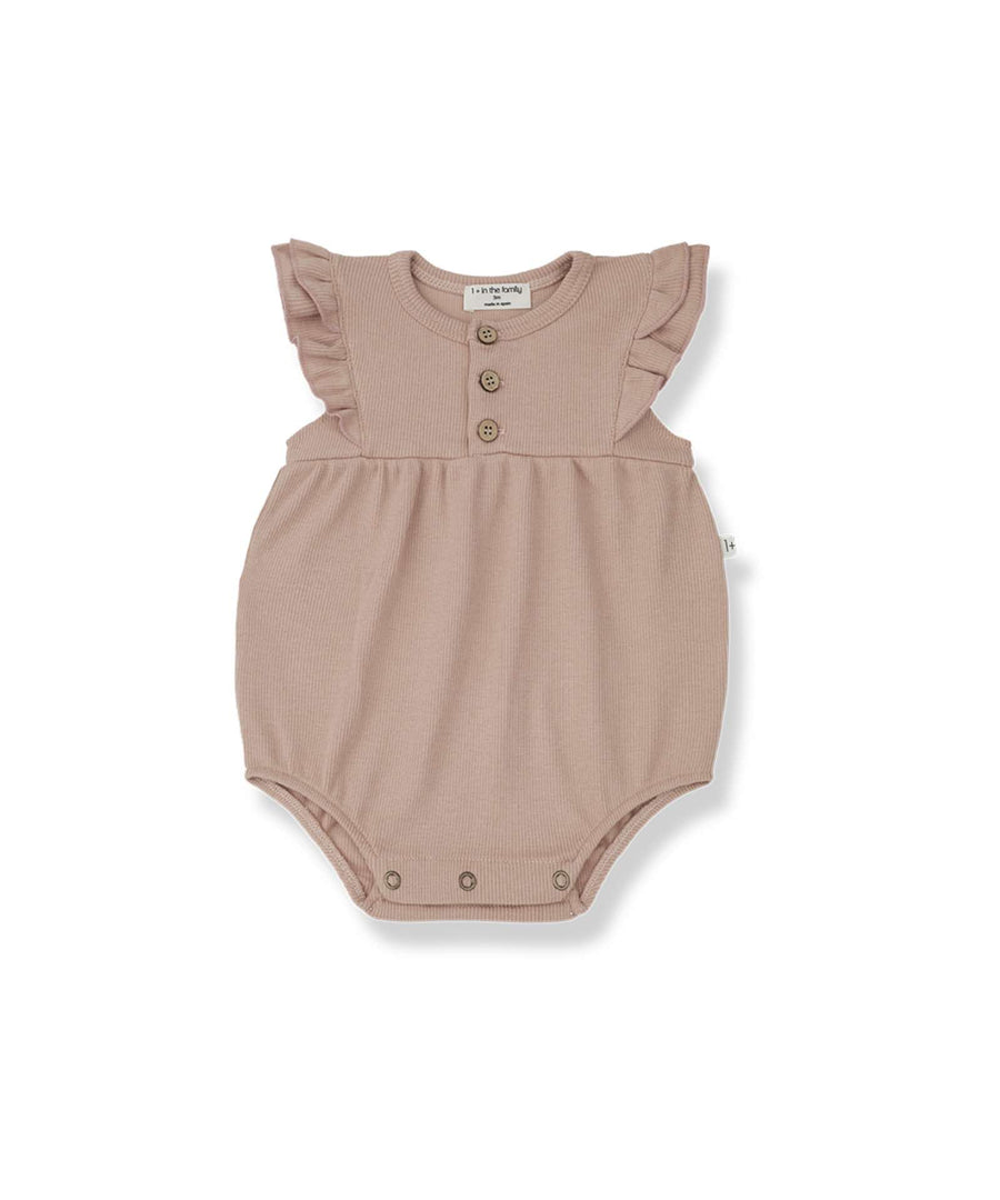1+ in the family • Melania Baby Body jersey rose