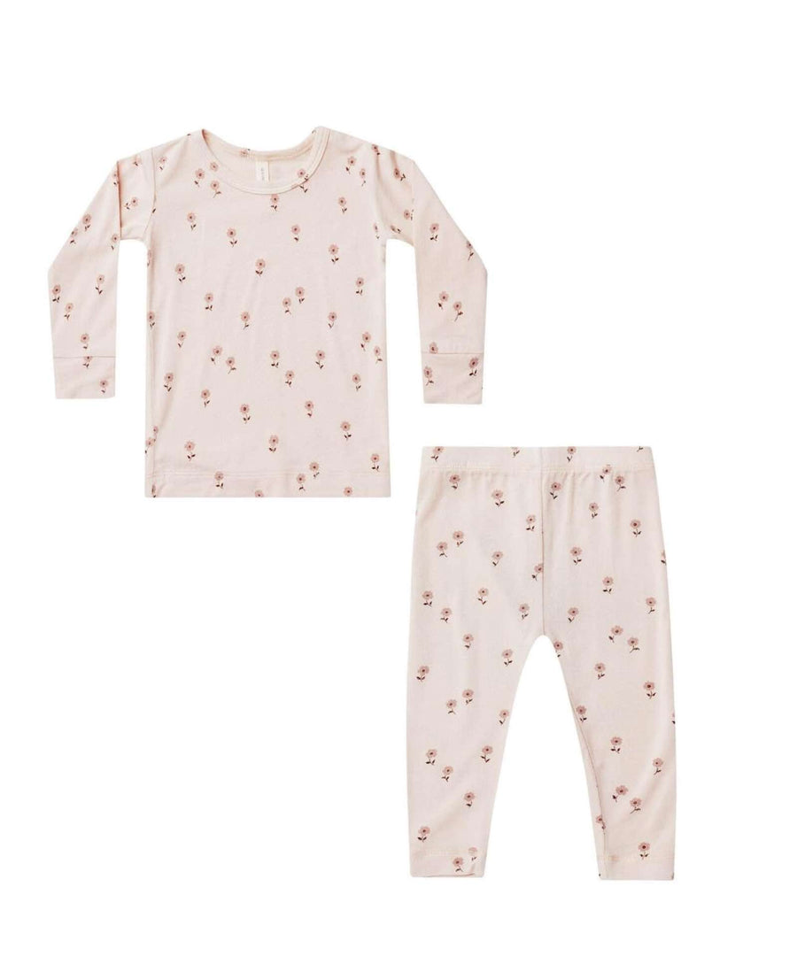 Quincy Mae • Pyjama Bamboo Set lilac fleur