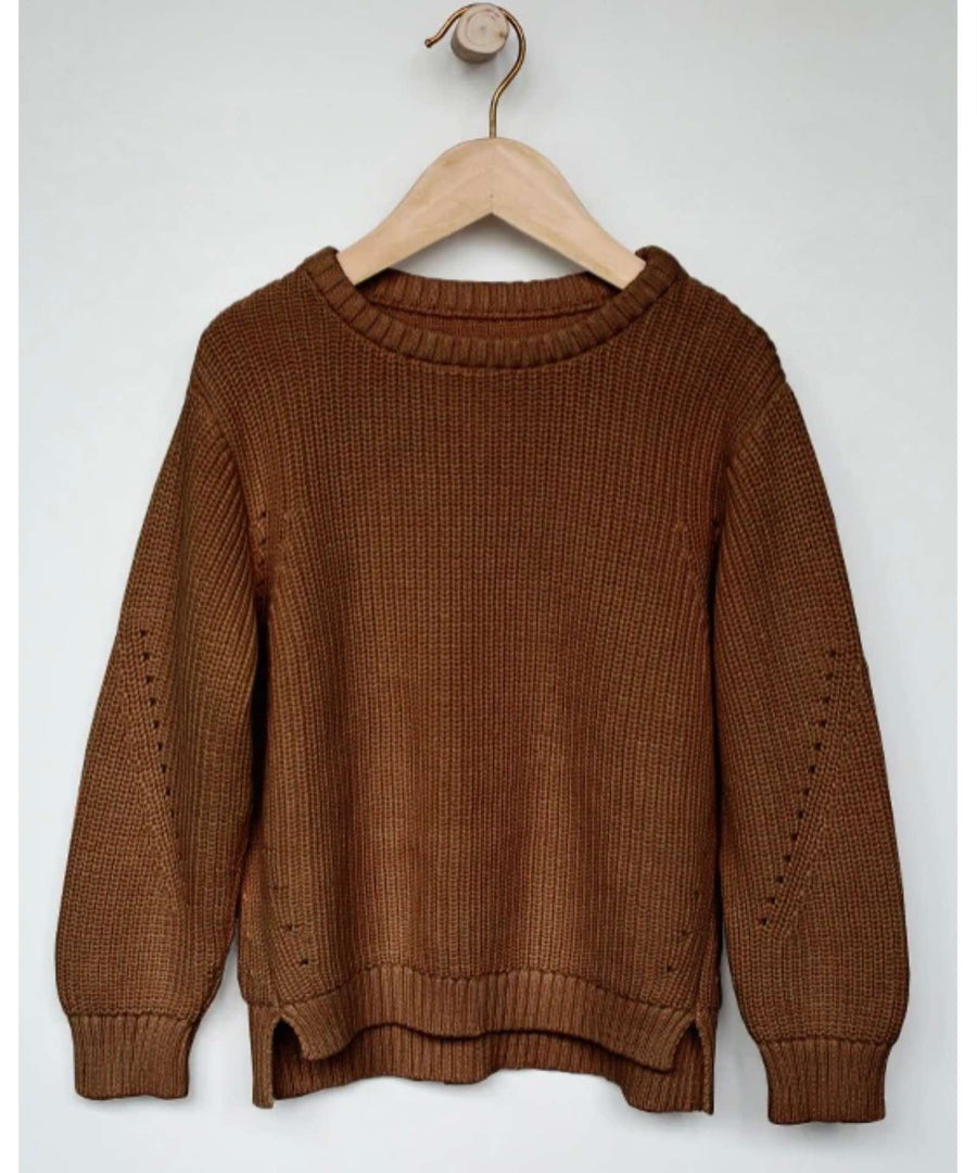 The Simple Folk • The Essential Sweater rust