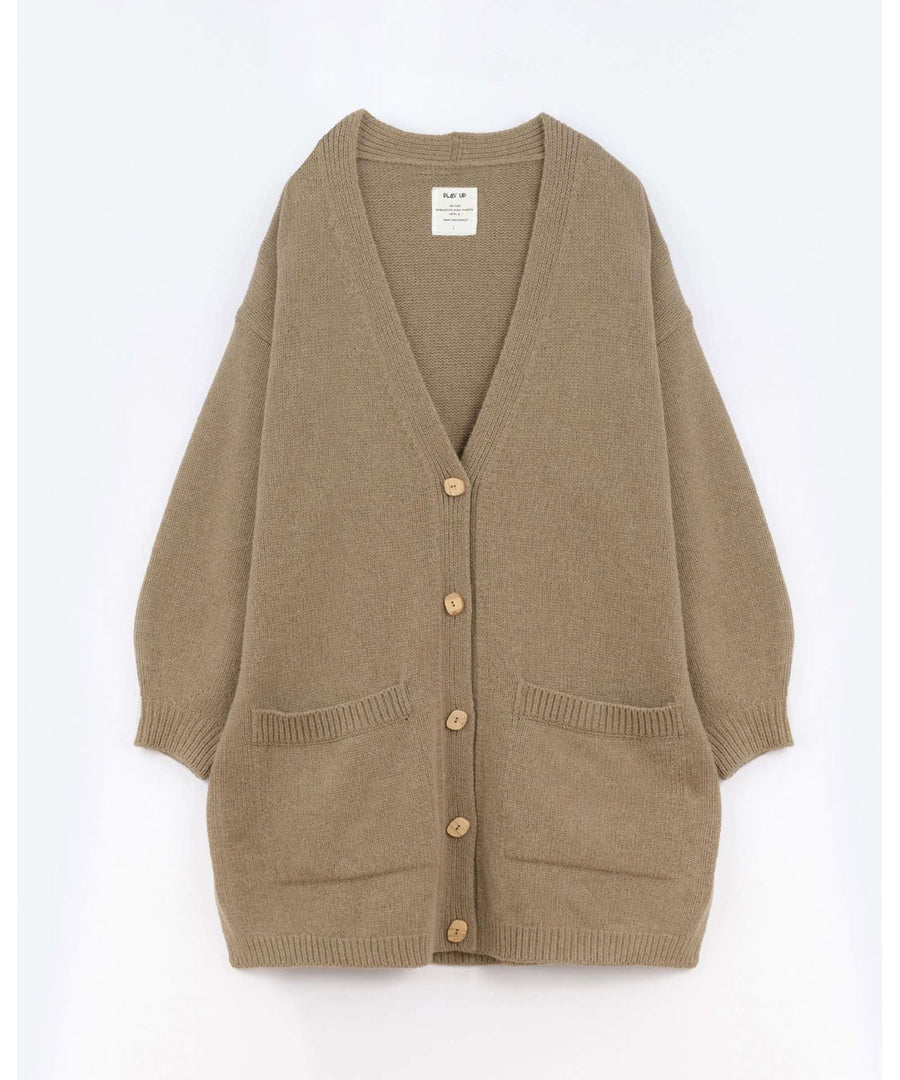 Play Up • Knitted Jacket Cardigan pepper