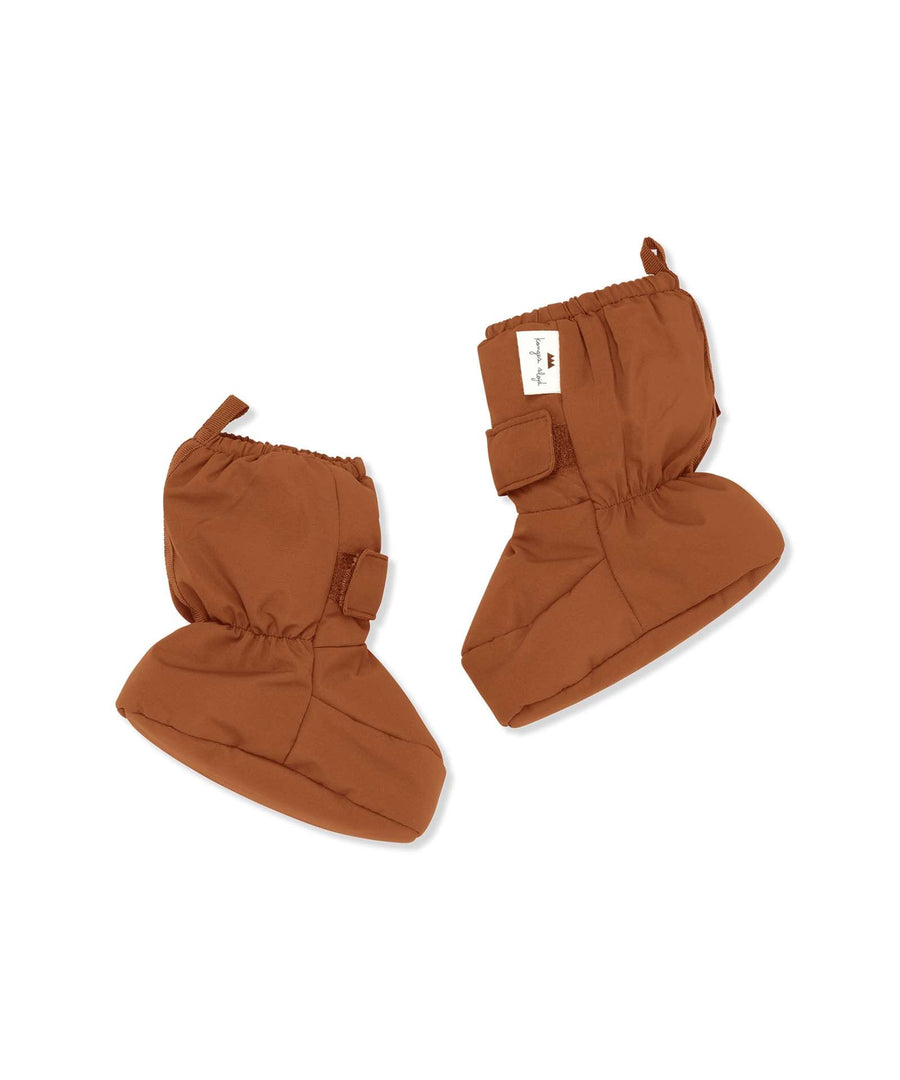 Konges Sløjd • Baby Schneeschuhe Nohr leather brown