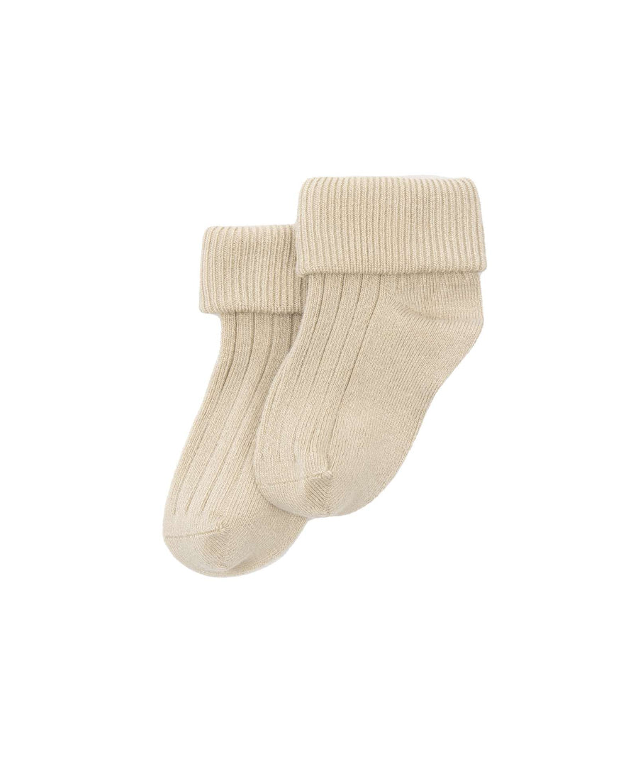 Mini Pop • Socken Bambus off-white