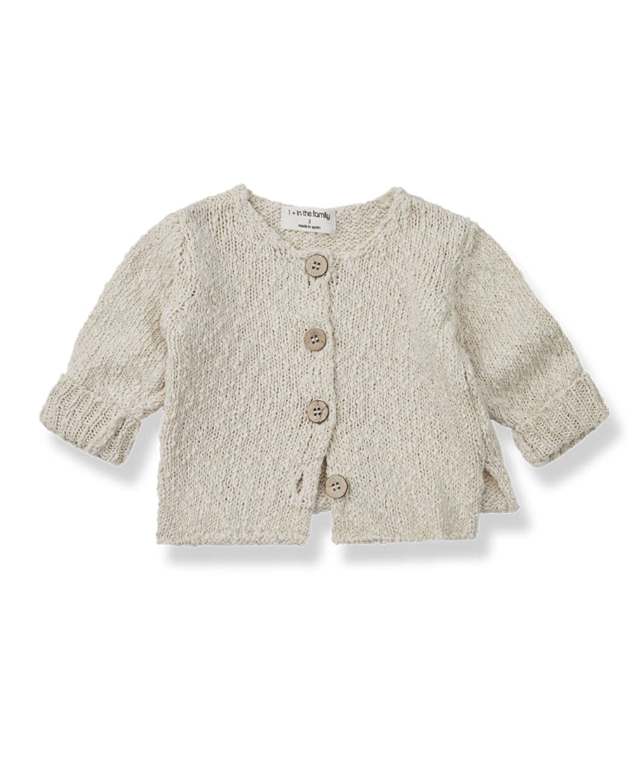 1+ in the family • Pepa Cardigan natural