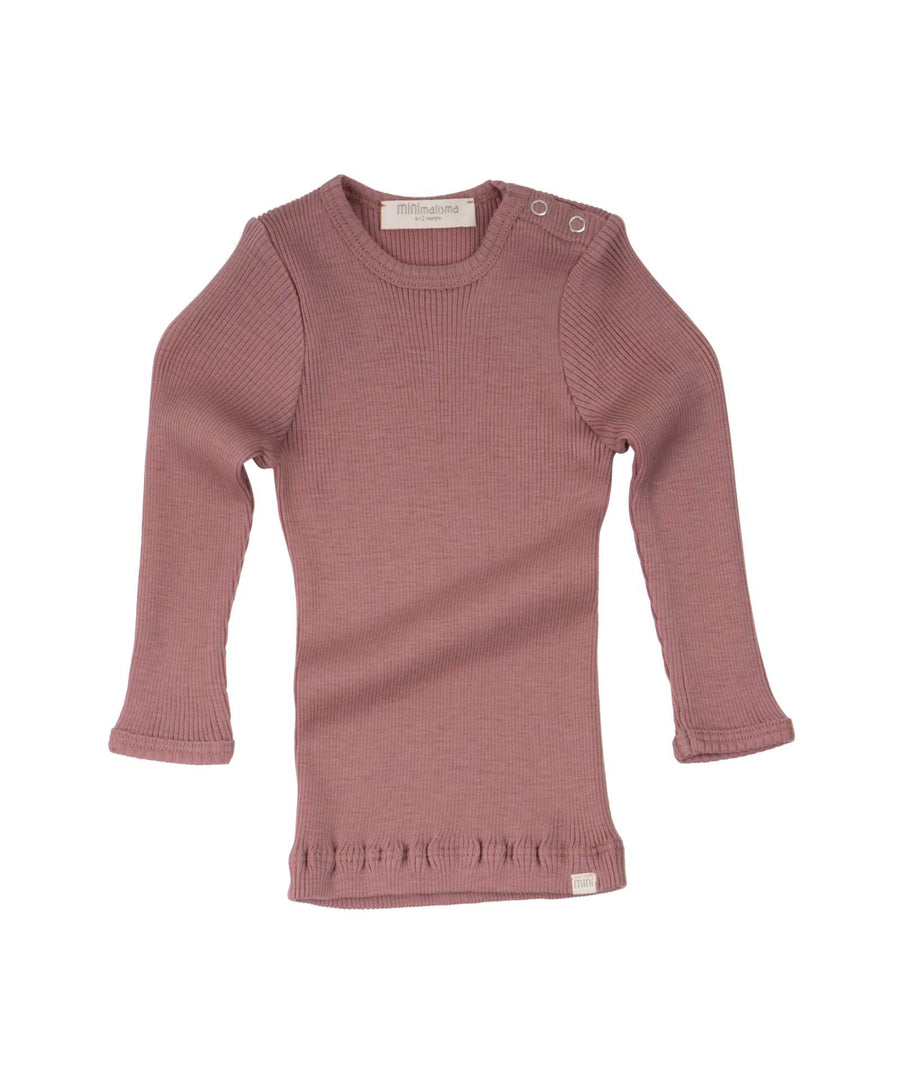 minimalisma • Alpine Shirt Merinowolle winter blush